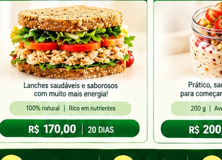 Lanche natural